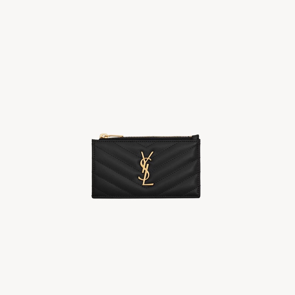 Saint Laurent Black Card Holder